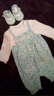 Next baby dress and shoes