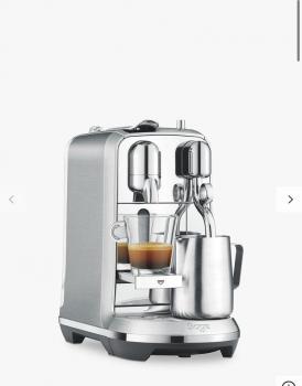 Nespresso creatista pro coffee machine