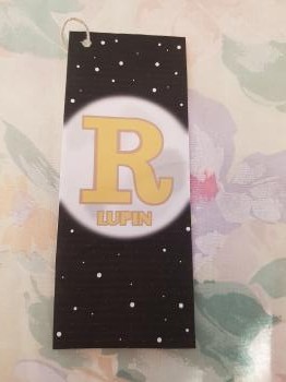 Hand Made Harry Potter Bookmark - Remus Lupin