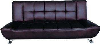Vogue sofa bed in brown
