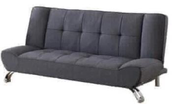 Vogue sofa bed in grey fabric