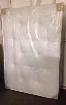 4foot Apollo 9 inch semi orthopaedic deep quilted mattress