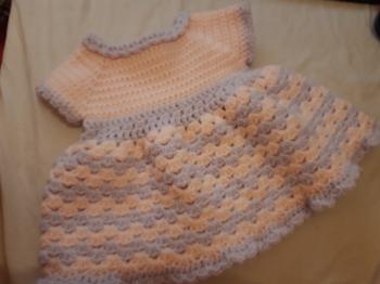 Baby pink and lilac baby set