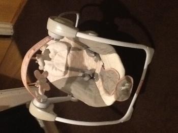 Unicorn musical baby swing