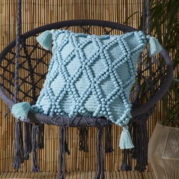 Duckegg Alda In-Outdoor Cushions by Drift Home 43cm x 43cm