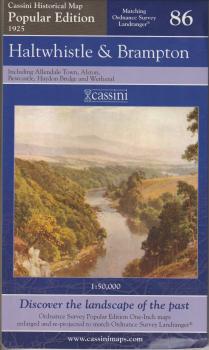 Cassini Historical Map 86 Haltwhistle  Brampton