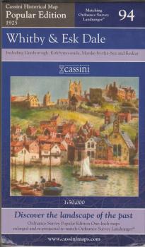 Cassini Historical Map Whitby  Esk Dale 94