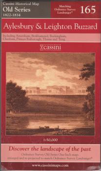 Cassini Historical Map 165 Aylesbury  Leighton Buzzard