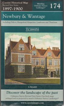 Cassini Historical Map 174 Newbury  Wantage
