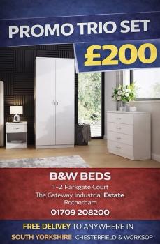 PROMO TRIO SET - WHITE