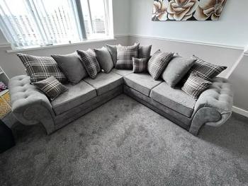 VALENCIA SCATTER BACK CORNER SOFA -choice of fabrics
