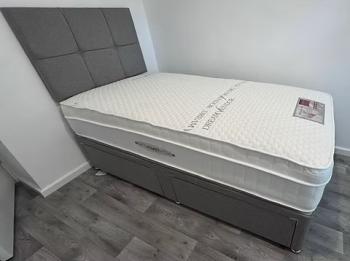 ORLANDO 1000 POCKET MATTRESS WITH DIVAN BASE - Single