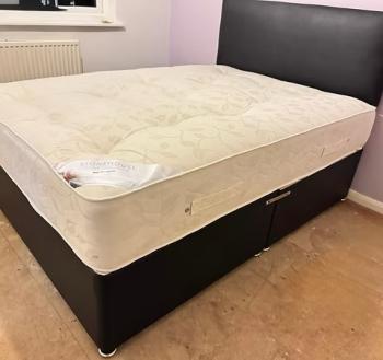 ROYAL VERY FIRM ORTHO MATTRESS DIVAN AND HB - SUPER KING