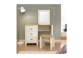 LANCASTER DRESSING TABLE SET - CREAM