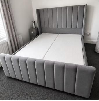 King size - Primrose Winged Deluxe Divan Ottoman