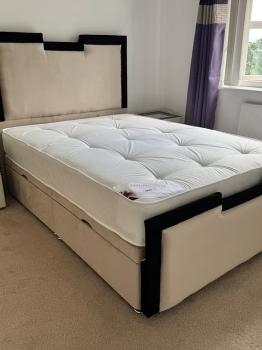 4 FOOT - LILLY -SIDE LIFT DIVAN OTTOMAN