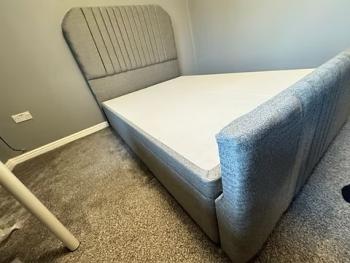 Double - Global design divan Ottomen with floor standing Hb