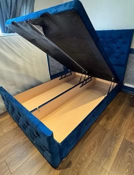 DOUBLE - MILANO END LIFT DIVAN OTTOMAN