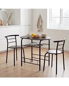 DERRY DINING SET -BLACKWALNUT