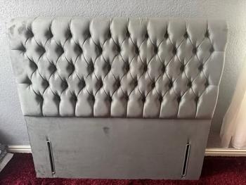 DOUBLE - ROMNEY FLOOR STANDING HEADBOARD
