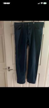 Men's MS dark blue straight fit jeans W 40" L 33"