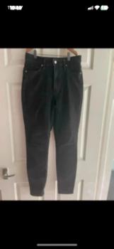 Women's calvin klein jeans w29 30 ckj010 high rise skinny