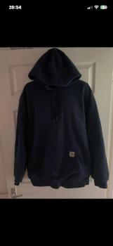 Men's Carhartt J170 nvy heavyweight regular fit 2XL Hoodie