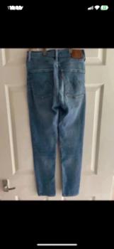 Womens Levi's mile high super skinny jeans waist 27" leg 34