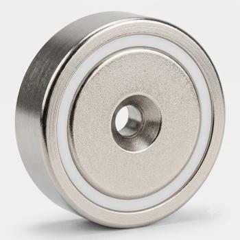 Neodymium Pot Magnet (42mm Diameter x 8mm Thickness)