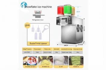 ZB-XBJ124FD Snowflake Ice Machine