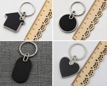 Metal Keychain  Durable Zinc Alloy Key Holder